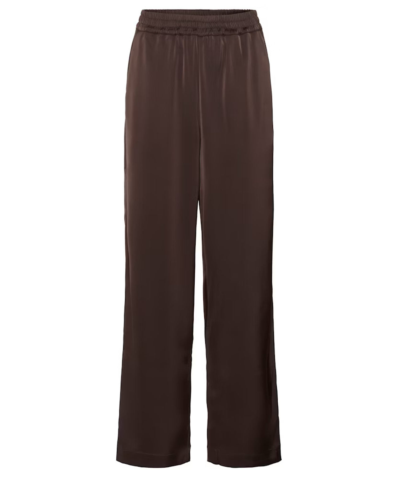 GESTUZ Braune Satin Hose