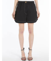 SPORTMAX Schwarze Baseball Short