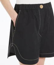 SPORTMAX Schwarze Baseball Short