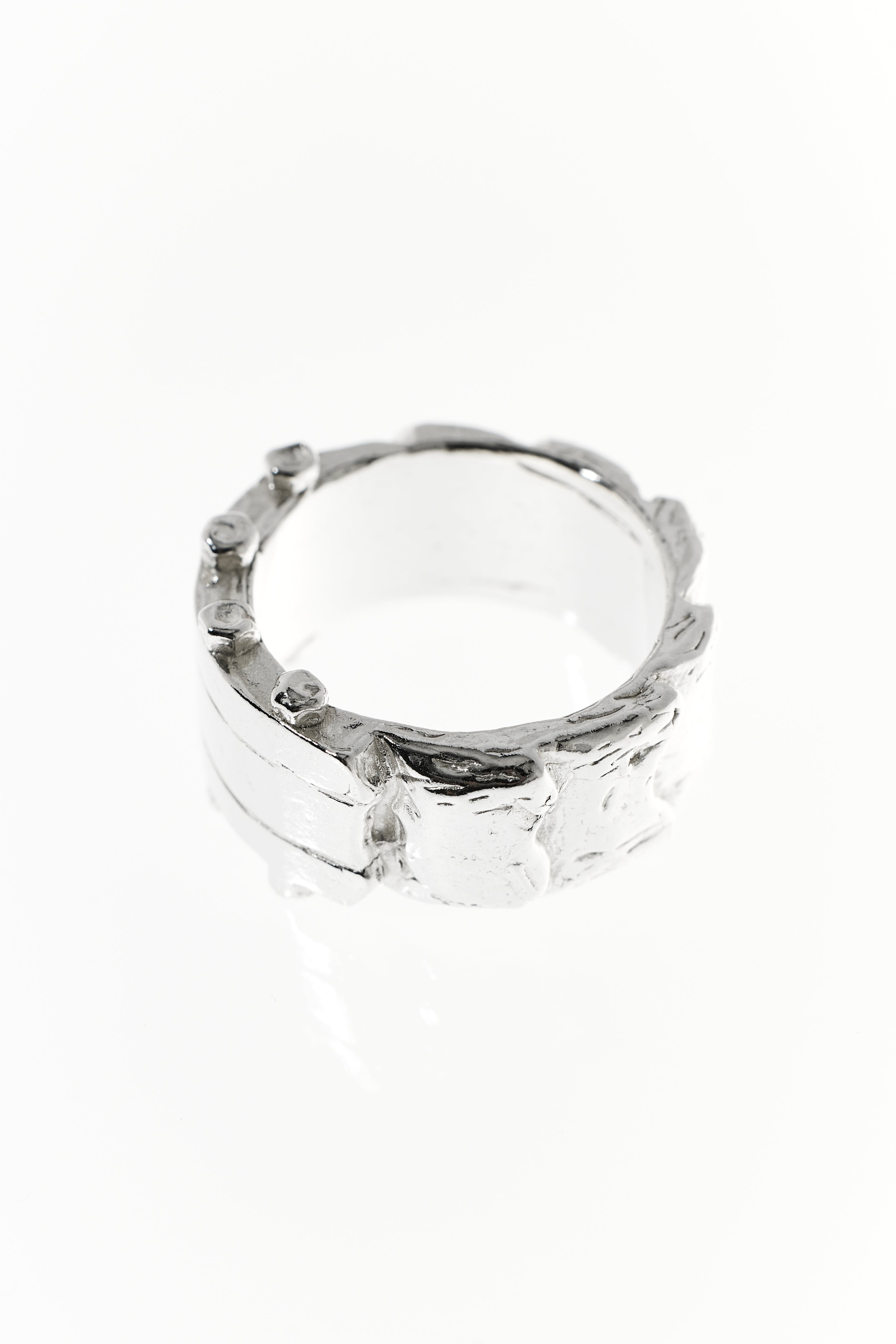 CAROLIN DIELER, Homarus Ring, Sterling Silver