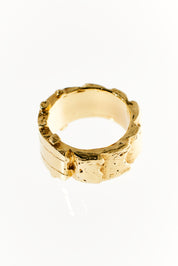 CAROLIN DIELER, Homarus Ring, 18K Gold plated
