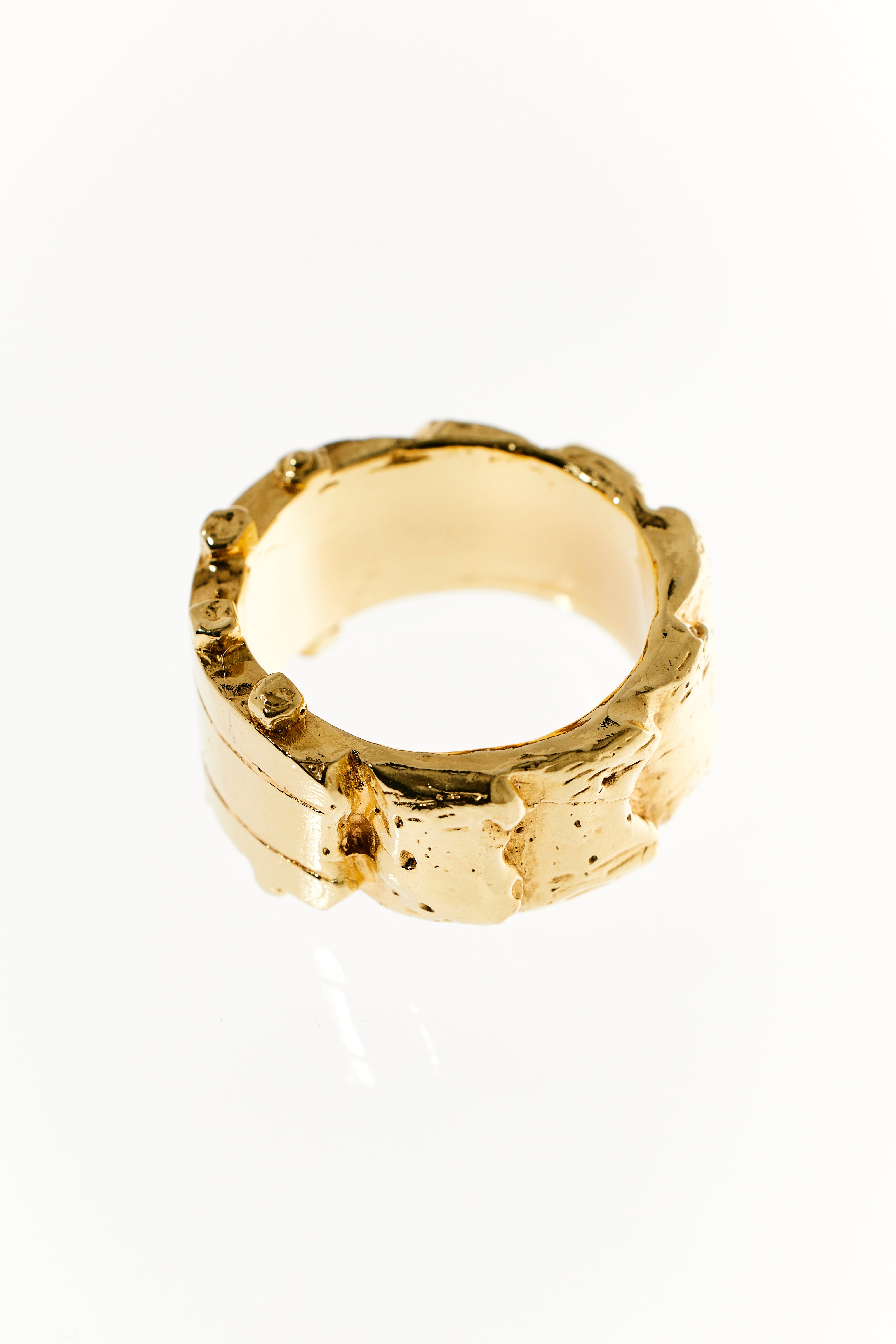 CAROLIN DIELER, Homarus Ring, 18K Gold plated