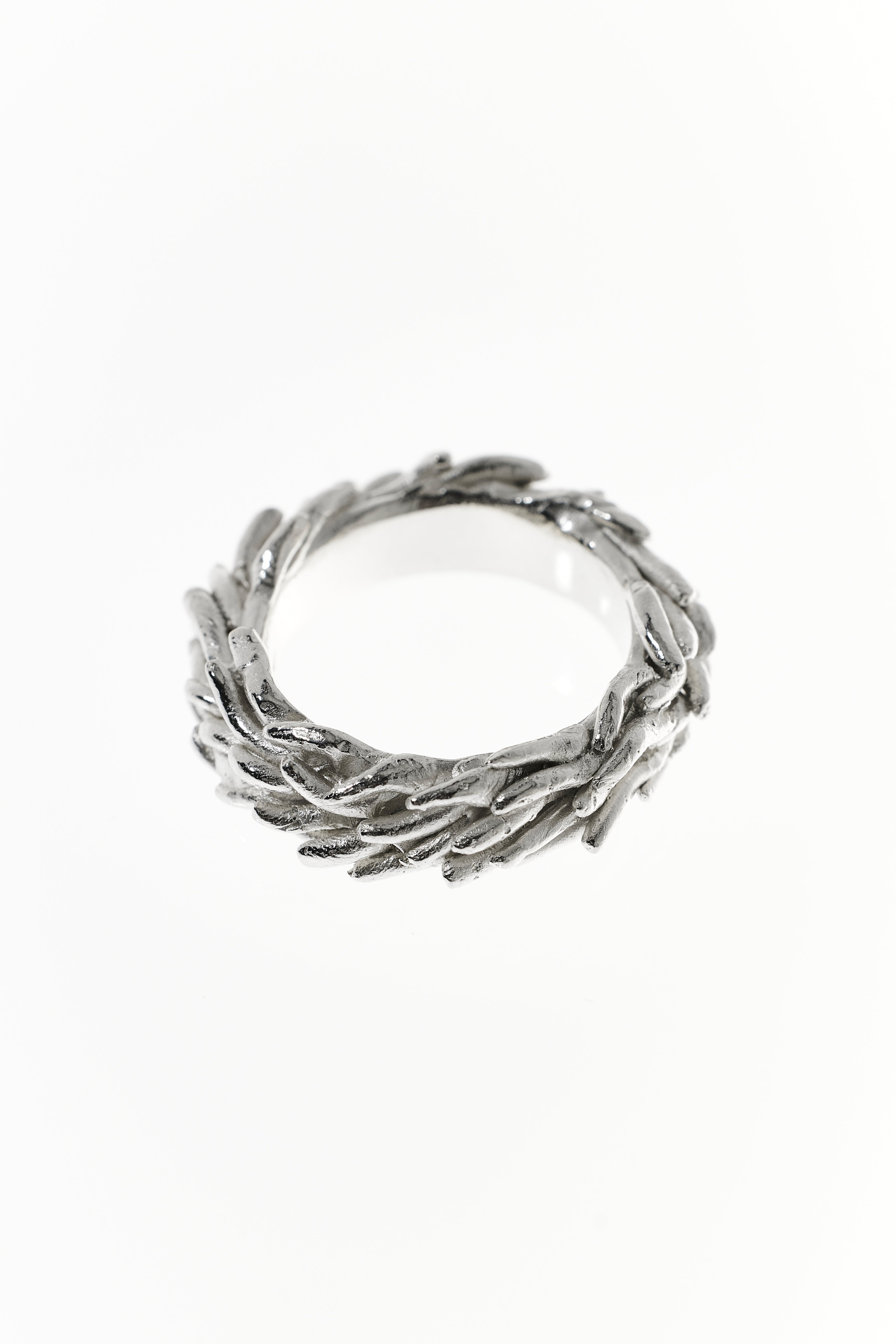 CAROLIN DIELER, Floating Baby Physalia Ring, Sterling Silver