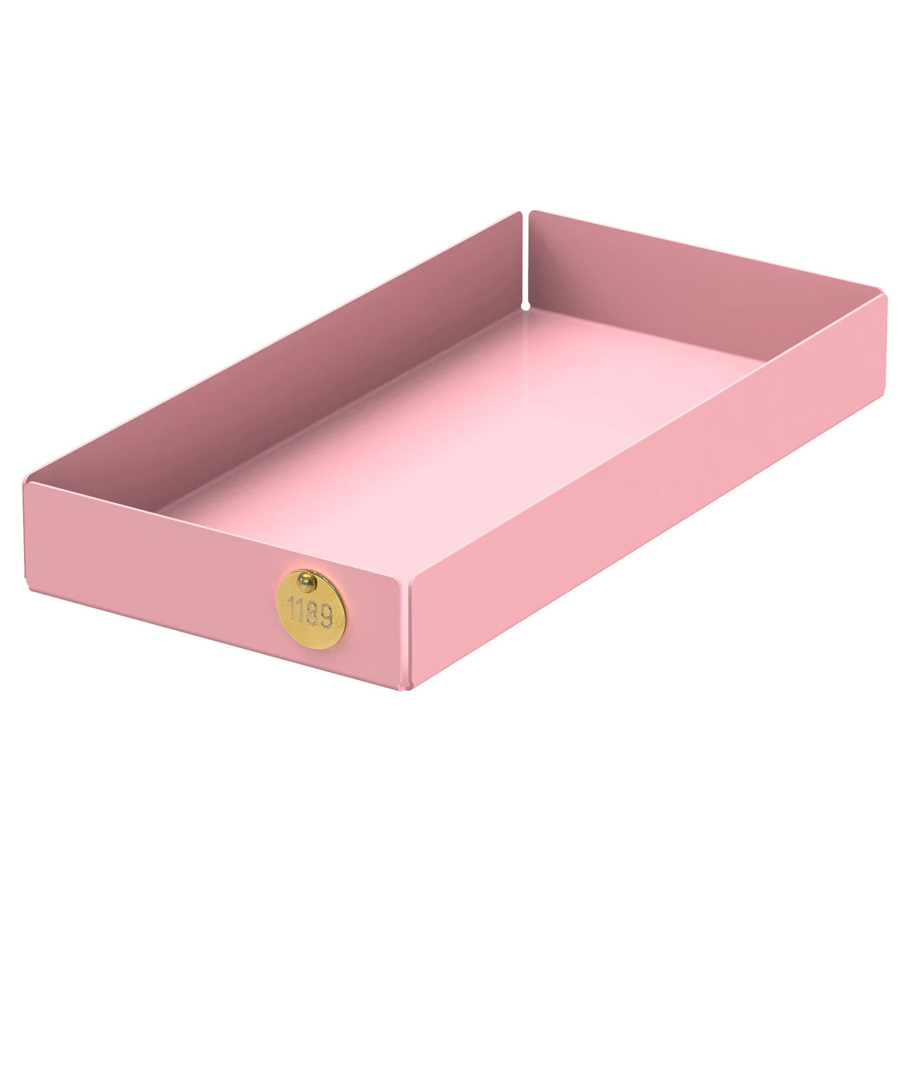 Kleines Tablett in Rosa