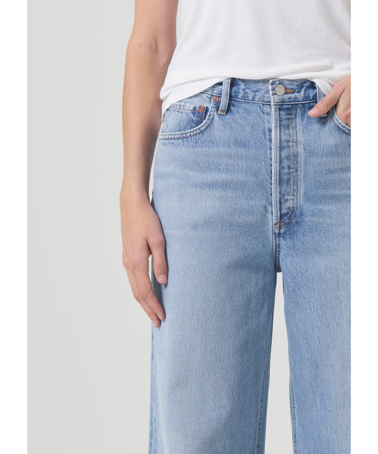 AGOLDE Dame Jeans in Showdown