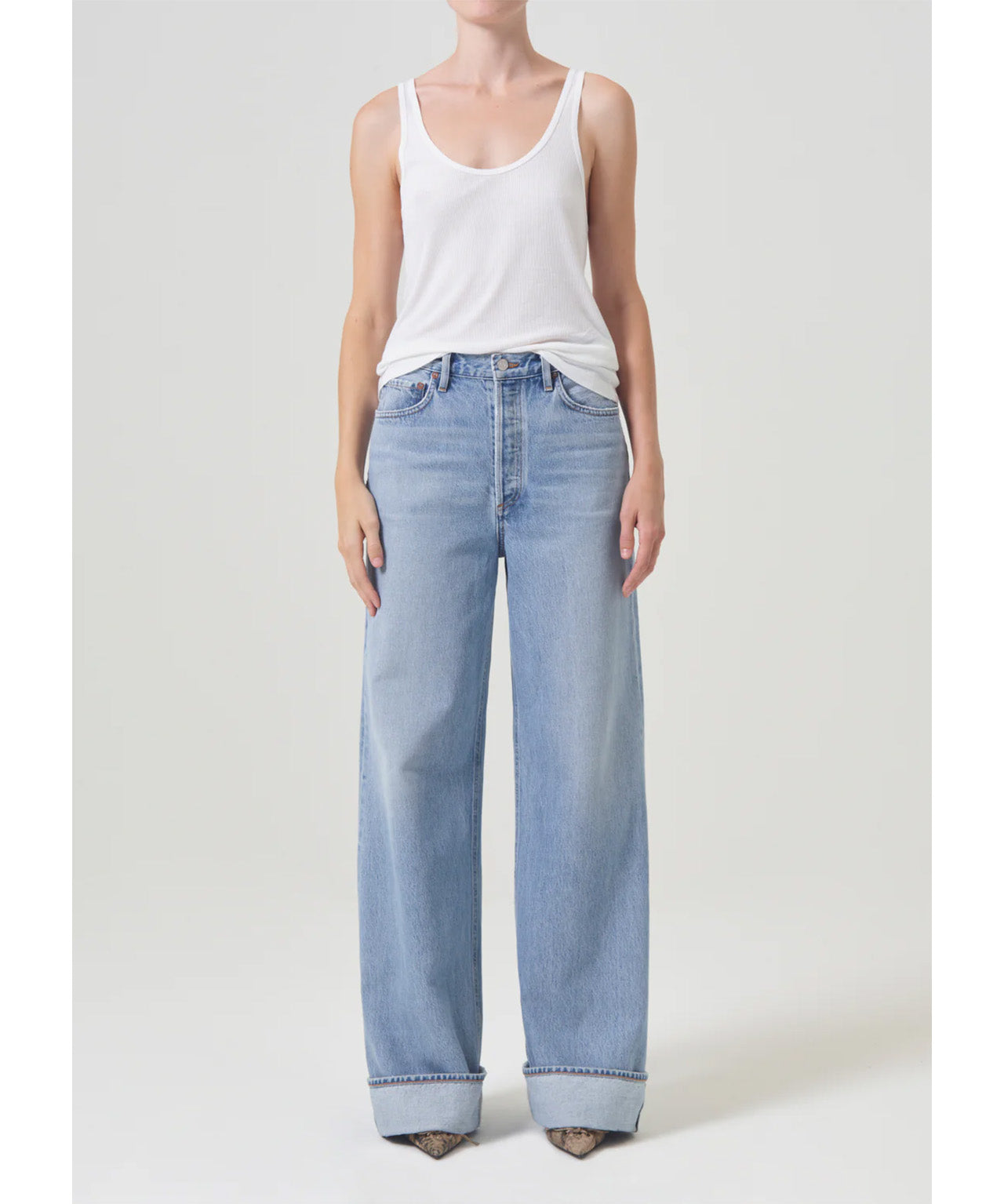 AGOLDE Dame Jeans in Showdown