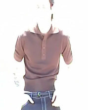 Entire Studios Nougatbraunes Strickpolo – Ansicht 4