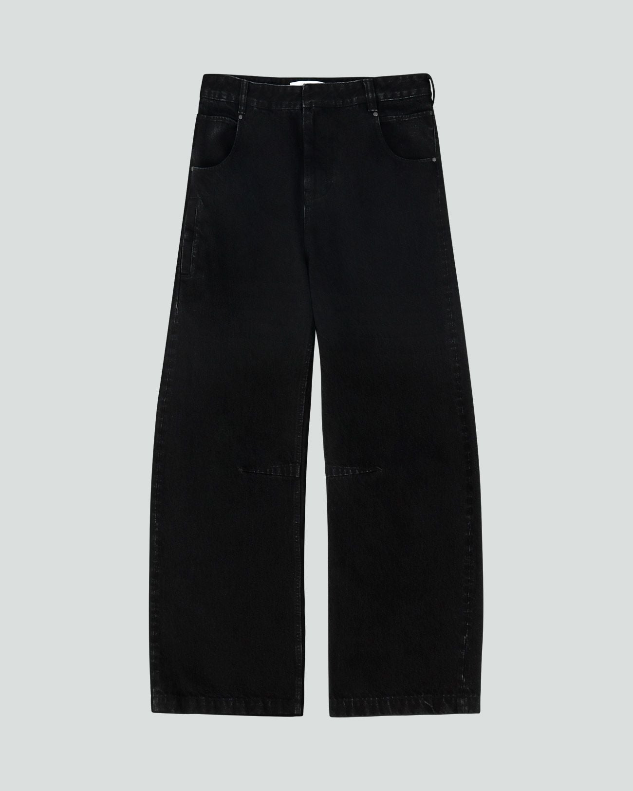 Entire Studios Blackdenim mit Barrelleg