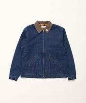 CARNE BOLLENTE Gefütterte Jeansjacke