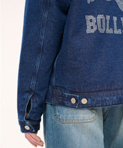 CARNE BOLLENTE Gefütterte Jeansjacke