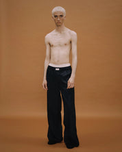 Entire Studios Schwarze Pyjamahose