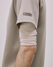 Entire Studios Schlammafarbenes Scuba T-Shirt