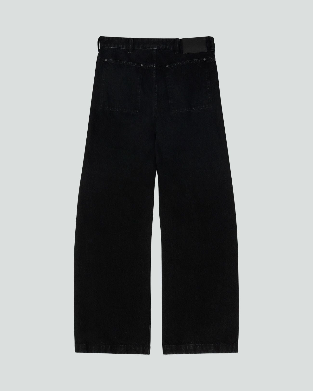 Entire Studios Blackdenim mit Barrelleg