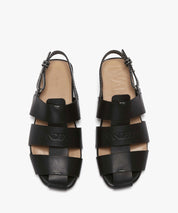 JW ANDERSON Schwarze Ledersandale