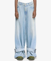 JW ANDERSON  Baggy mit Schnallen Details