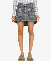 jwanderson-black-schwarz-denim-jeans-rock-skirt-mini-stylealbum