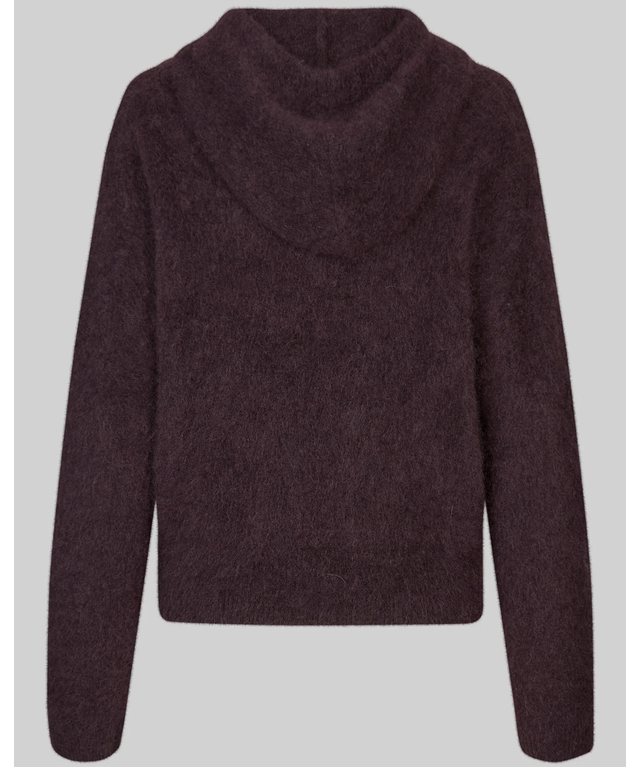 SECOND FEMALE Brauner Strickhoodie