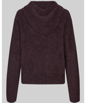 SECOND FEMALE Brauner Strickhoodie