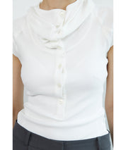 LOW CLASSIC Schmales Ripptop mit Kapuze, 2 Farben