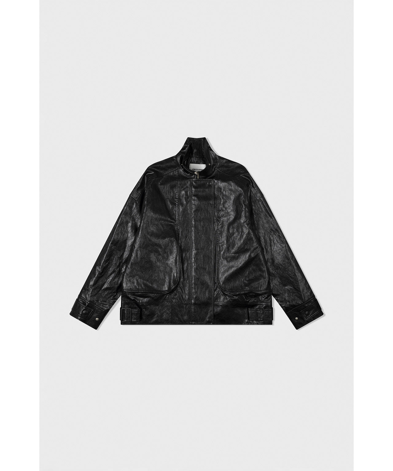 LOW CLASSIC Schwarze, oversized Jacke