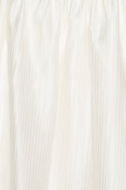 ROTATE Weißes, gestreiftes Slip Top